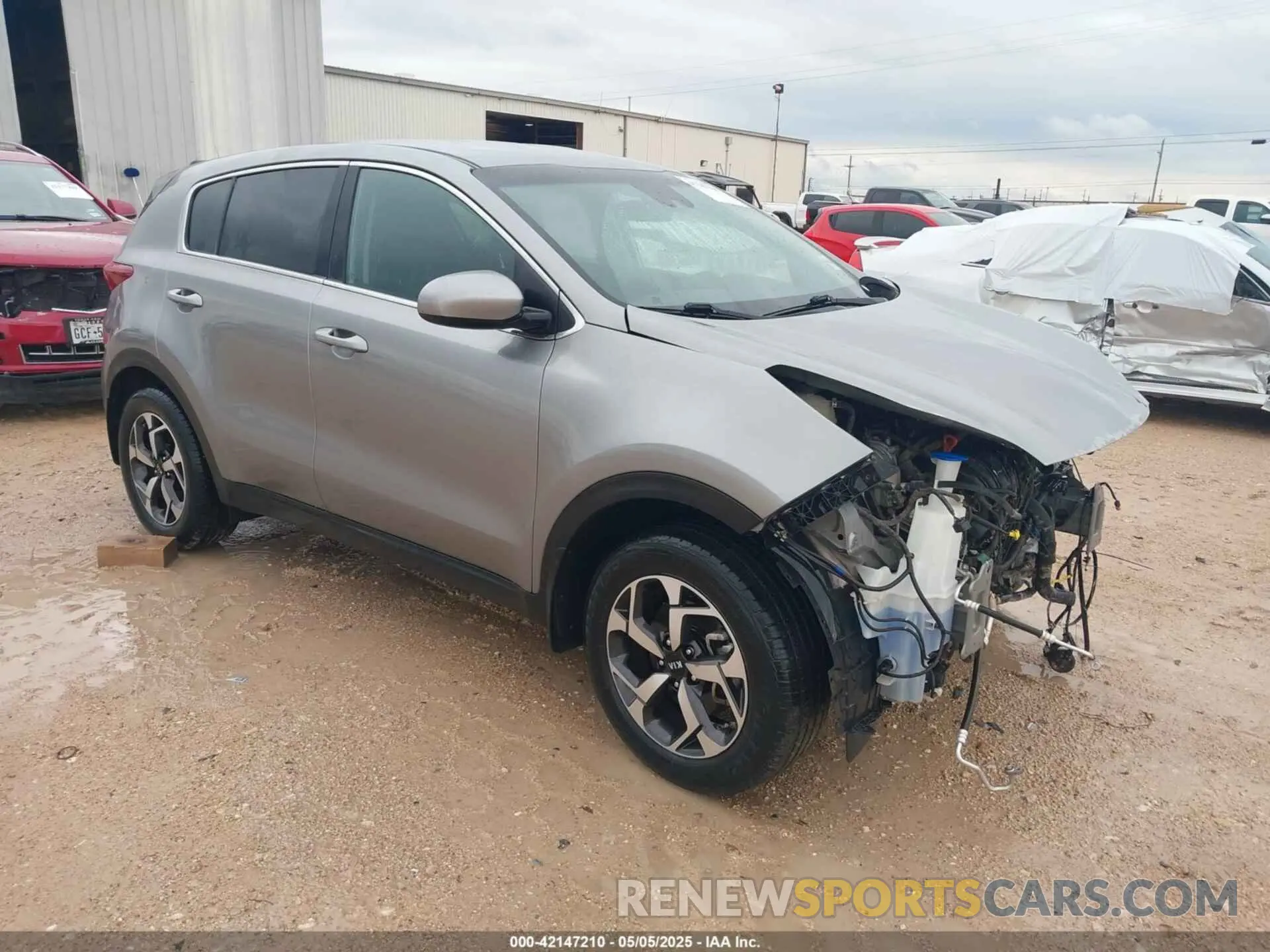 1 Photograph of a damaged car KNDPM3AC1L7795097 KIA SPORTAGE 2020
