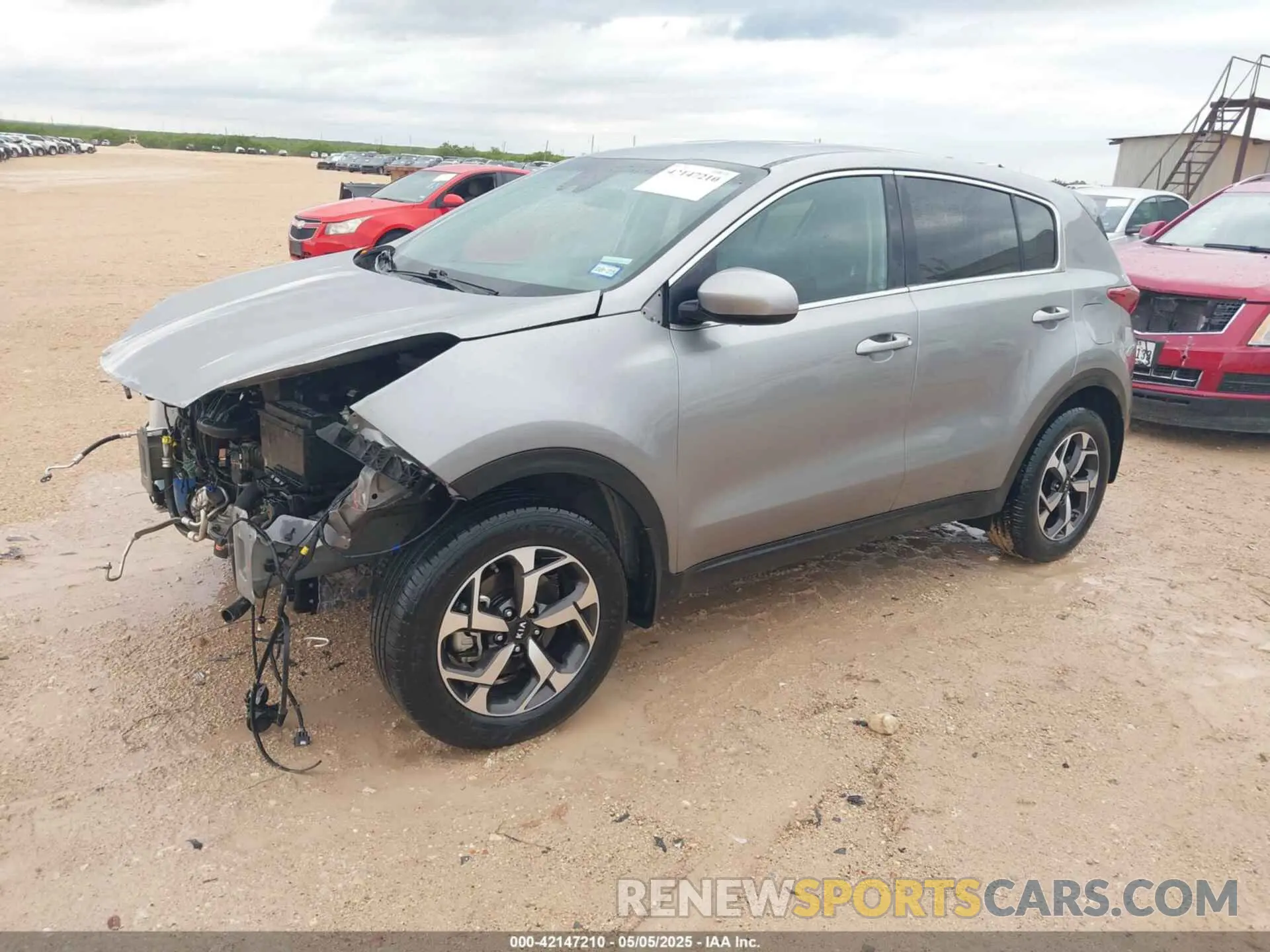 2 Photograph of a damaged car KNDPM3AC1L7795097 KIA SPORTAGE 2020