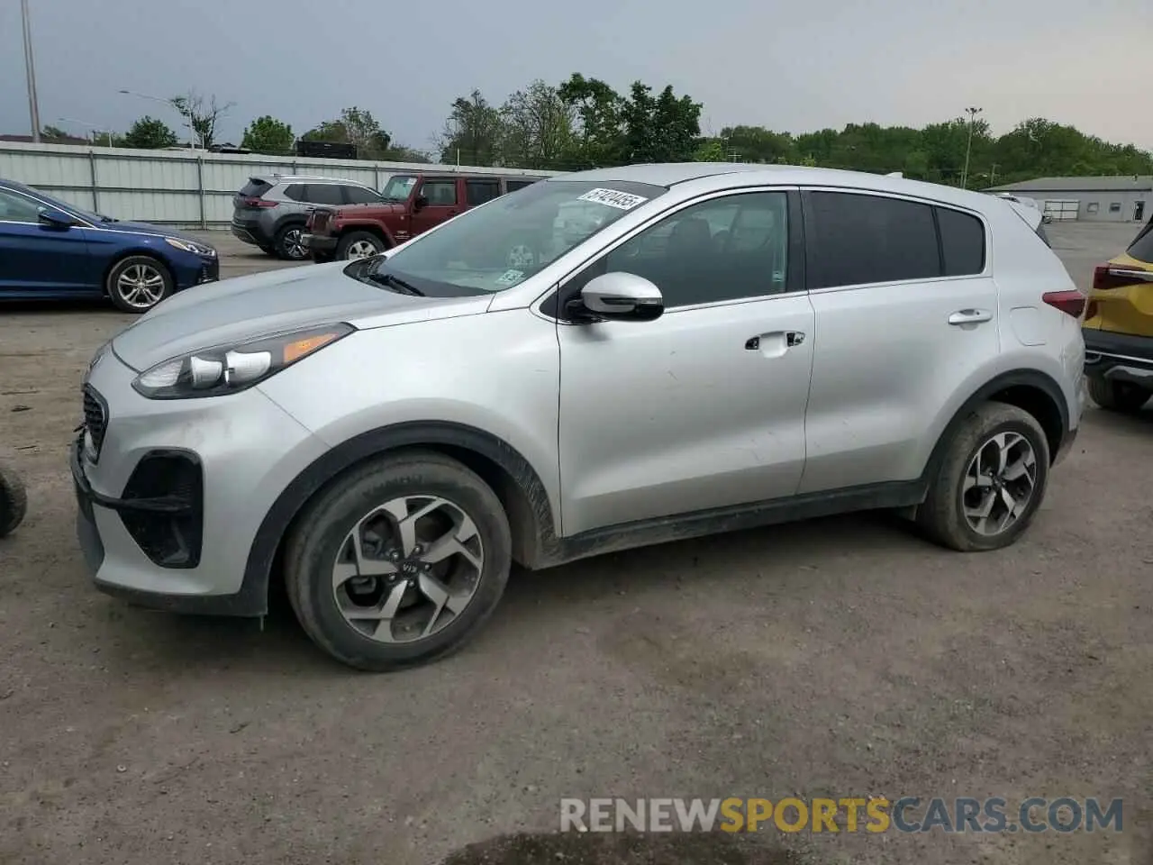 1 Photograph of a damaged car KNDPM3AC1L7806308 KIA SPORTAGE 2020