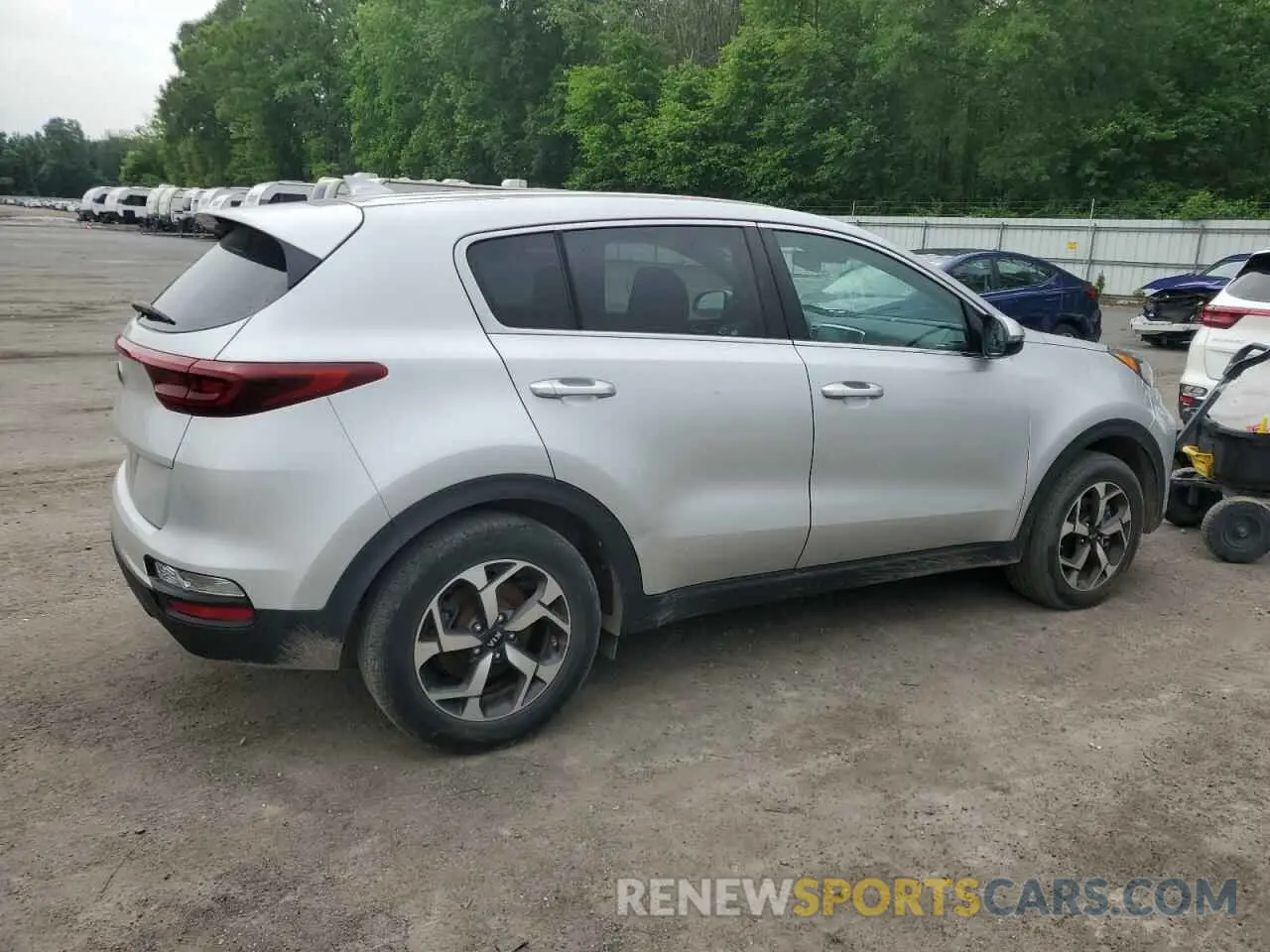 3 Photograph of a damaged car KNDPM3AC1L7806308 KIA SPORTAGE 2020