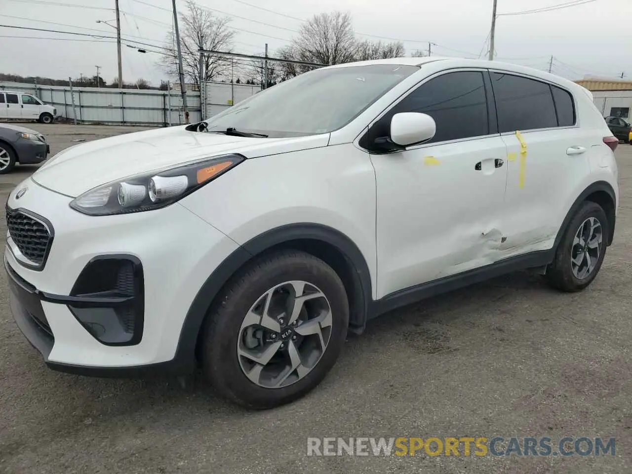 1 Photograph of a damaged car KNDPM3AC1L7815543 KIA SPORTAGE 2020