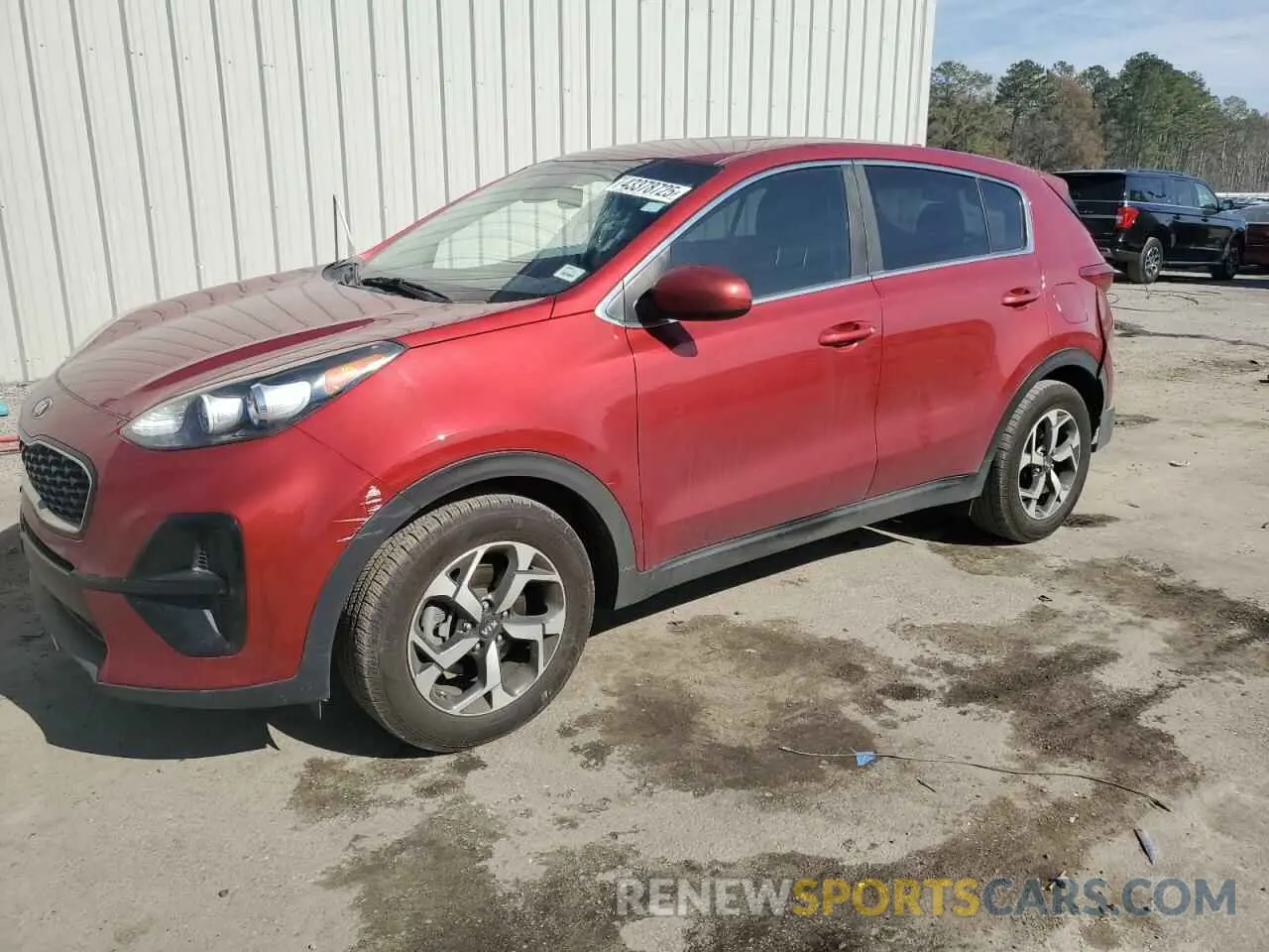 1 Photograph of a damaged car KNDPM3AC1L7817602 KIA SPORTAGE 2020