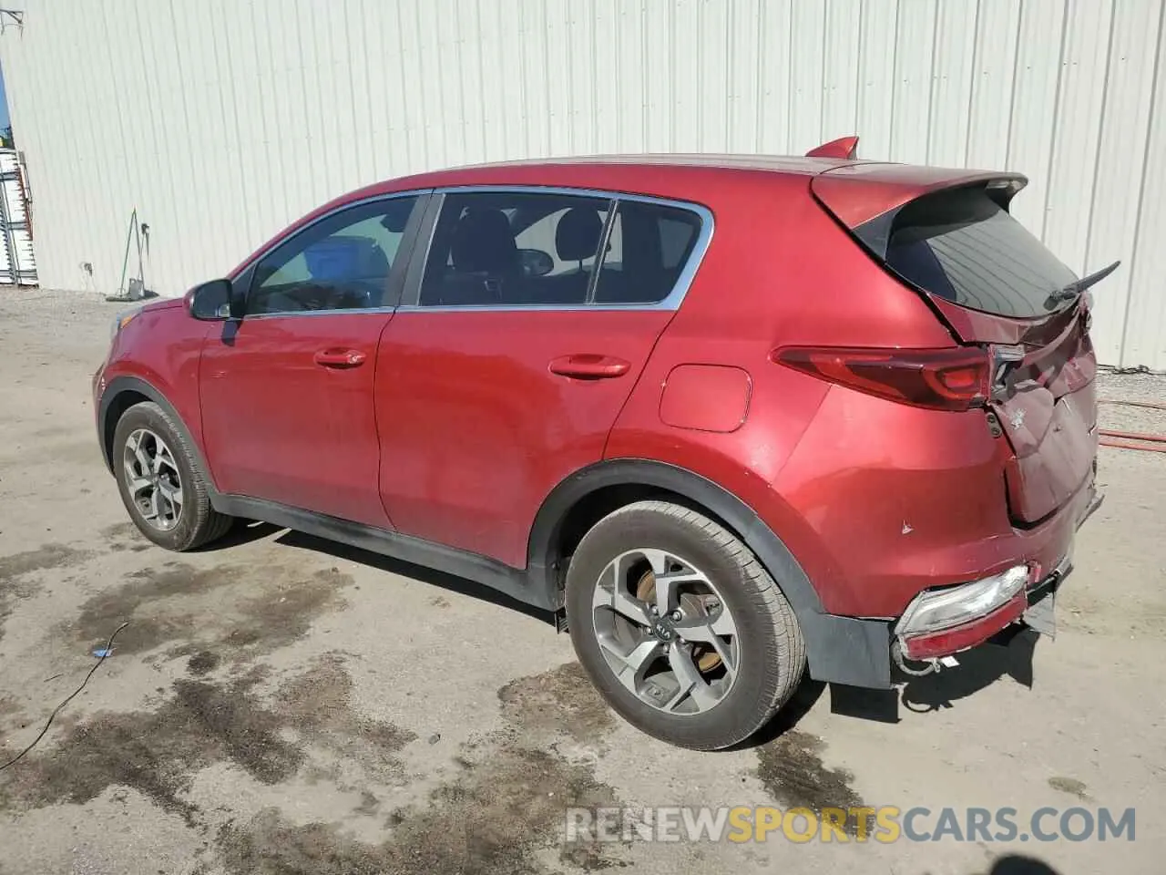 2 Photograph of a damaged car KNDPM3AC1L7817602 KIA SPORTAGE 2020