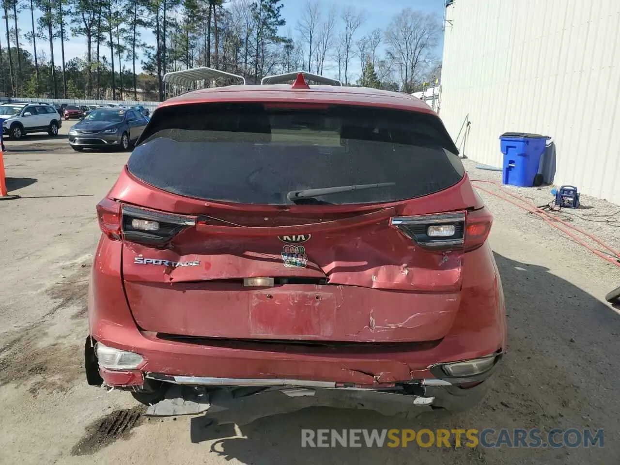 6 Photograph of a damaged car KNDPM3AC1L7817602 KIA SPORTAGE 2020