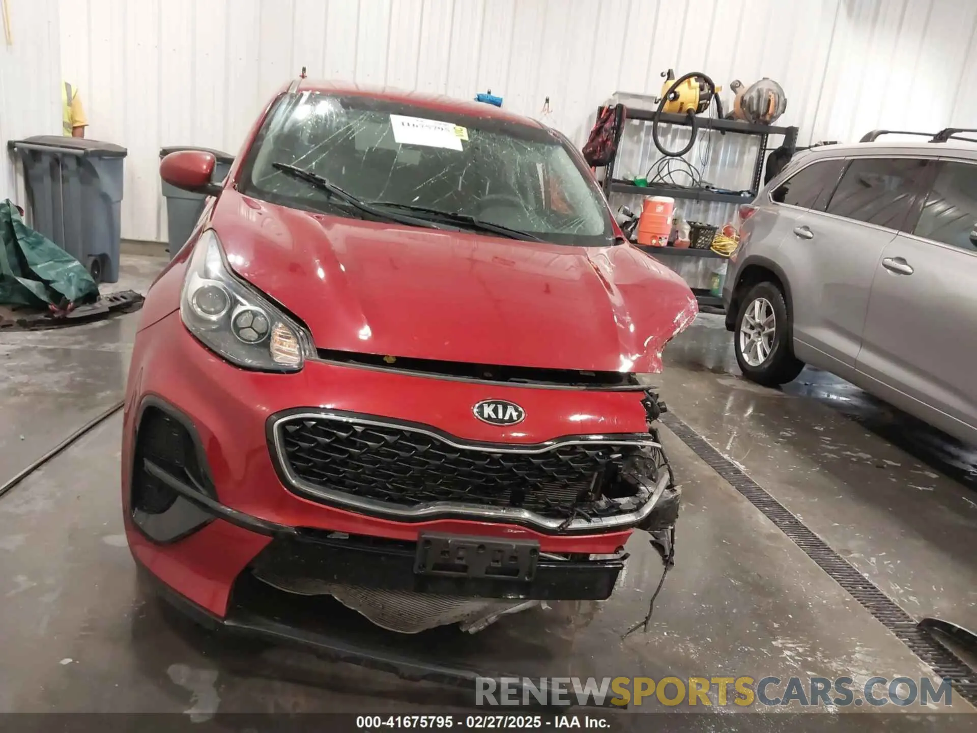 13 Photograph of a damaged car KNDPM3AC2L7648366 KIA SPORTAGE 2020