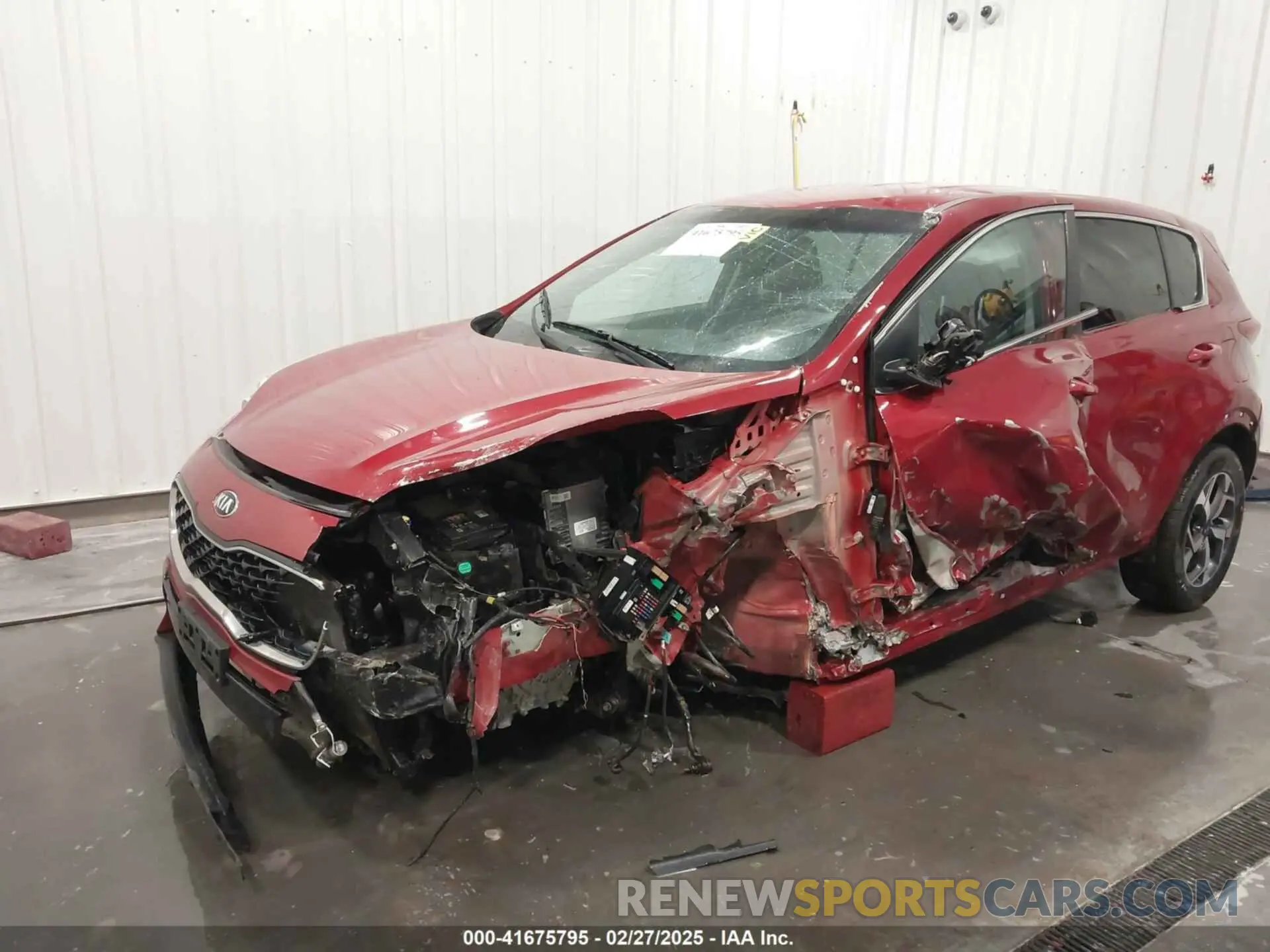 6 Photograph of a damaged car KNDPM3AC2L7648366 KIA SPORTAGE 2020