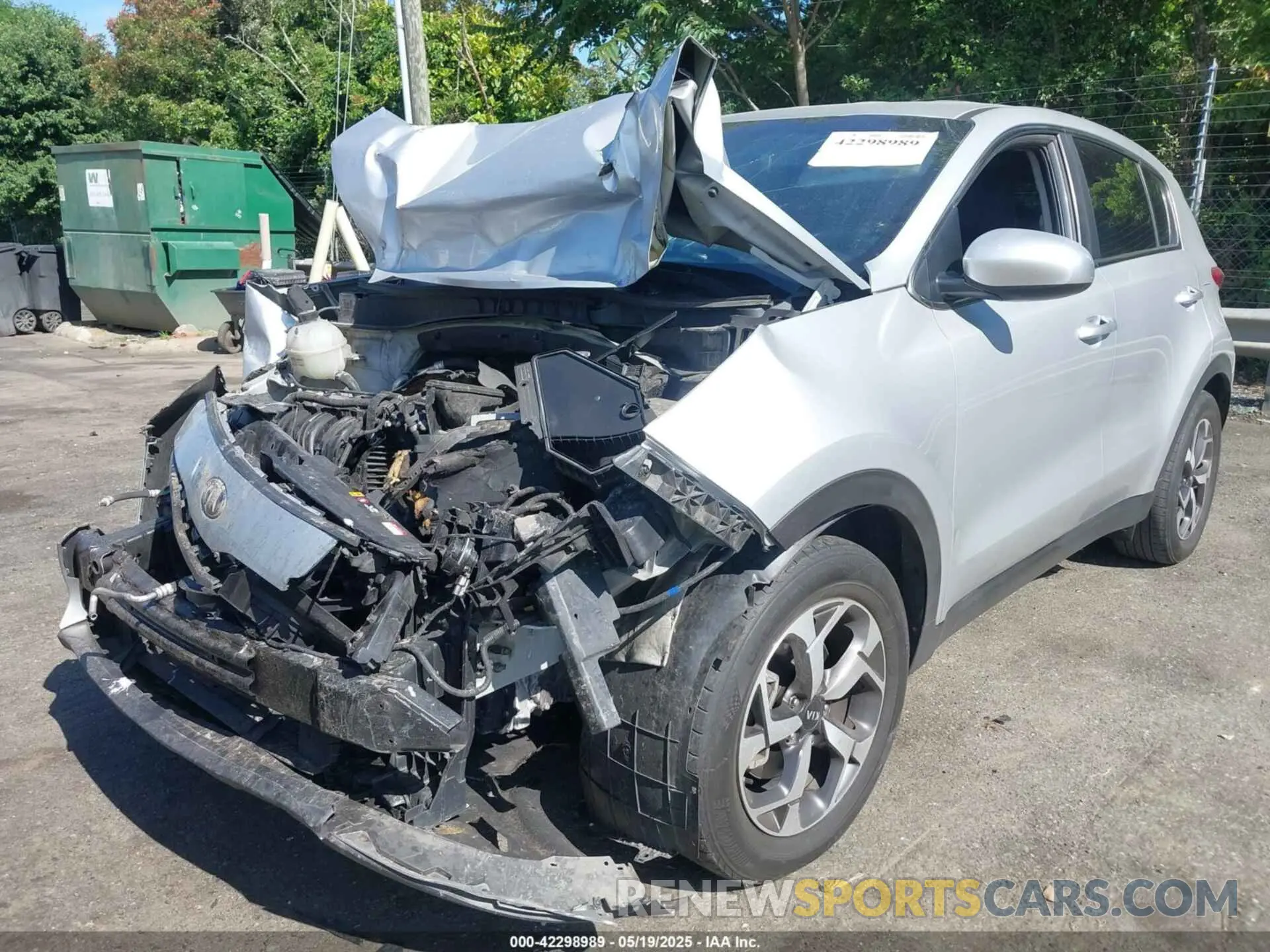 2 Photograph of a damaged car KNDPM3AC2L7670920 KIA SPORTAGE 2020