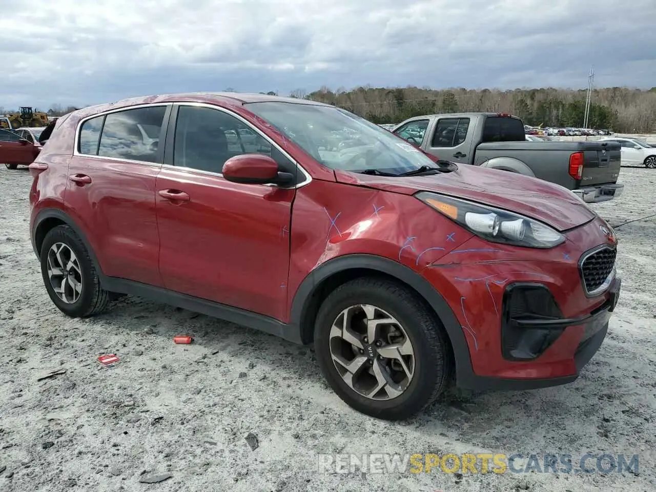 4 Photograph of a damaged car KNDPM3AC2L7675230 KIA SPORTAGE 2020