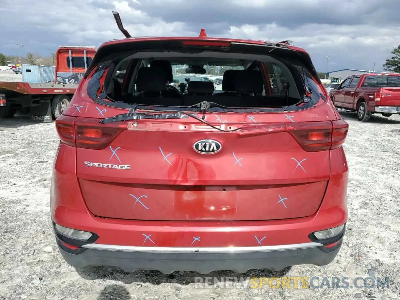 6 Photograph of a damaged car KNDPM3AC2L7675230 KIA SPORTAGE 2020