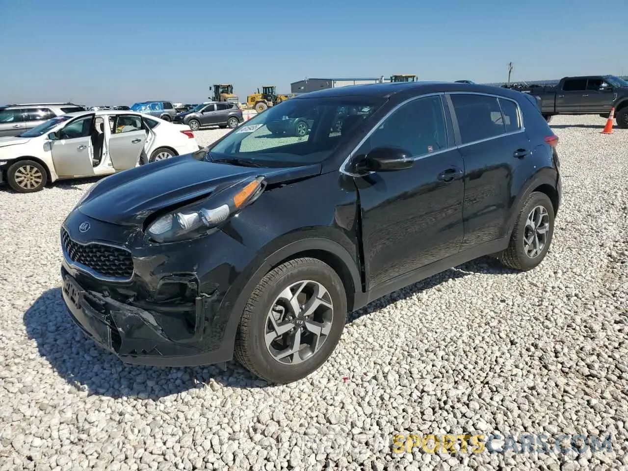 1 Photograph of a damaged car KNDPM3AC2L7703057 KIA SPORTAGE 2020