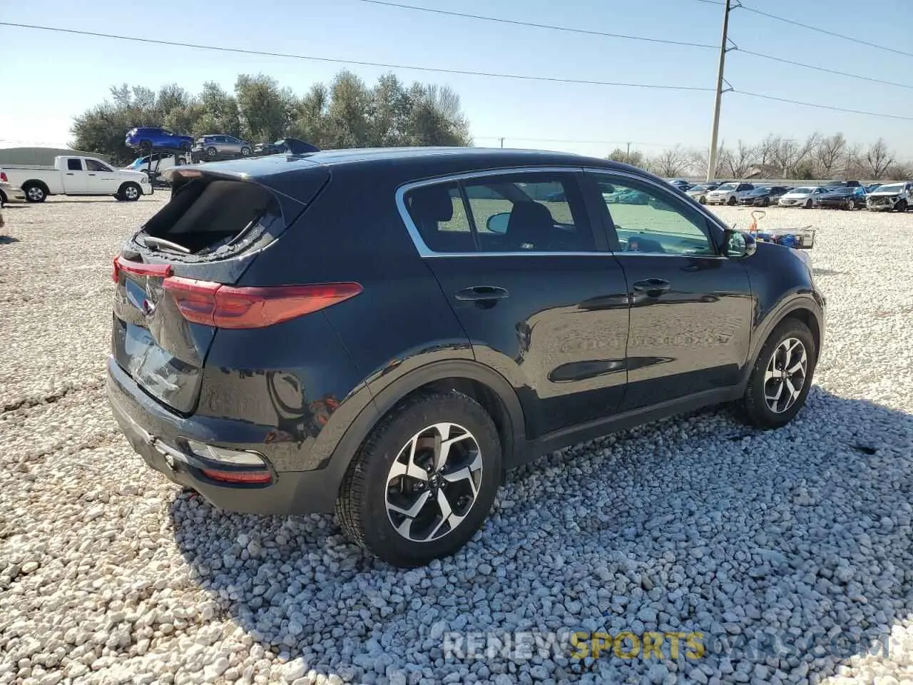 3 Photograph of a damaged car KNDPM3AC2L7703057 KIA SPORTAGE 2020