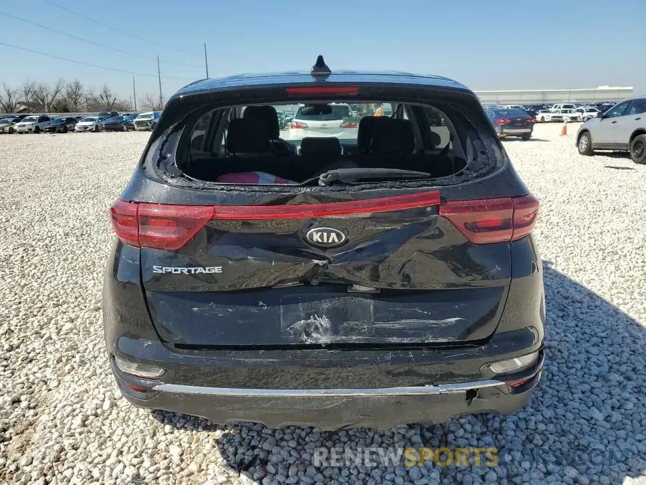 6 Photograph of a damaged car KNDPM3AC2L7703057 KIA SPORTAGE 2020