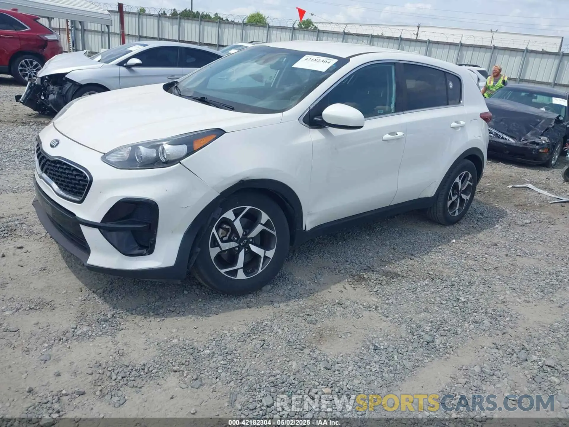 2 Photograph of a damaged car KNDPM3AC2L7778888 KIA SPORTAGE 2020