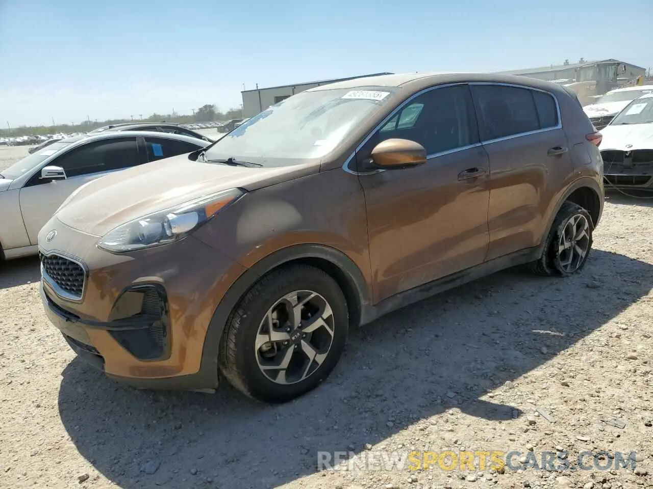1 Photograph of a damaged car KNDPM3AC2L7781306 KIA SPORTAGE 2020