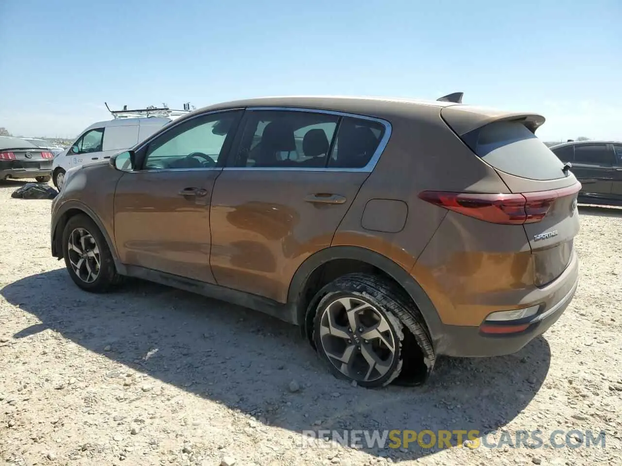 2 Photograph of a damaged car KNDPM3AC2L7781306 KIA SPORTAGE 2020