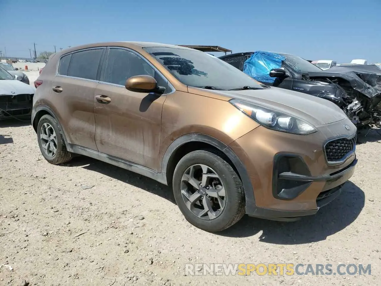 4 Photograph of a damaged car KNDPM3AC2L7781306 KIA SPORTAGE 2020
