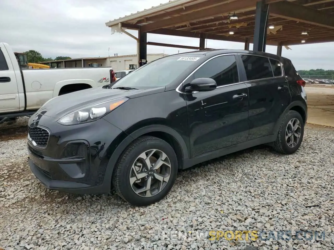 1 Photograph of a damaged car KNDPM3AC2L7781550 KIA SPORTAGE 2020