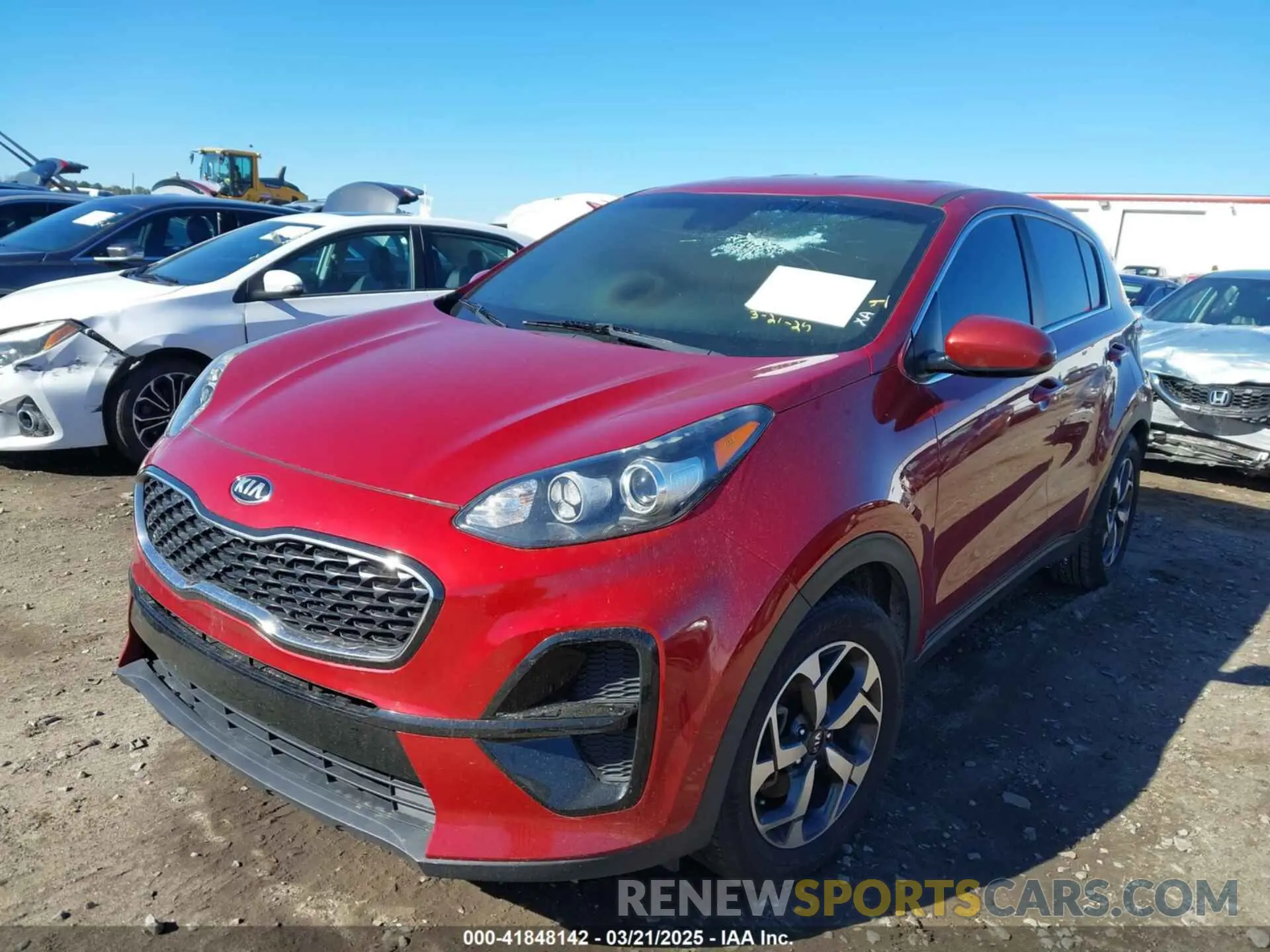 2 Photograph of a damaged car KNDPM3AC3L7719719 KIA SPORTAGE 2020