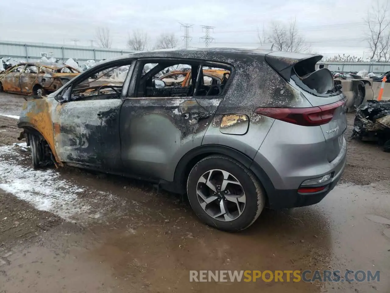 2 Photograph of a damaged car KNDPM3AC3L7737816 KIA SPORTAGE 2020