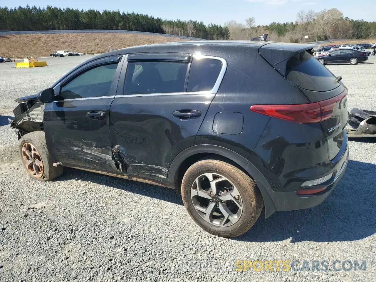 2 Photograph of a damaged car KNDPM3AC3L7785154 KIA SPORTAGE 2020