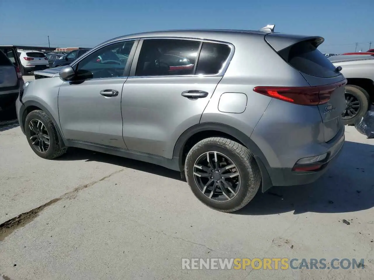 2 Photograph of a damaged car KNDPM3AC3L7828116 KIA SPORTAGE 2020