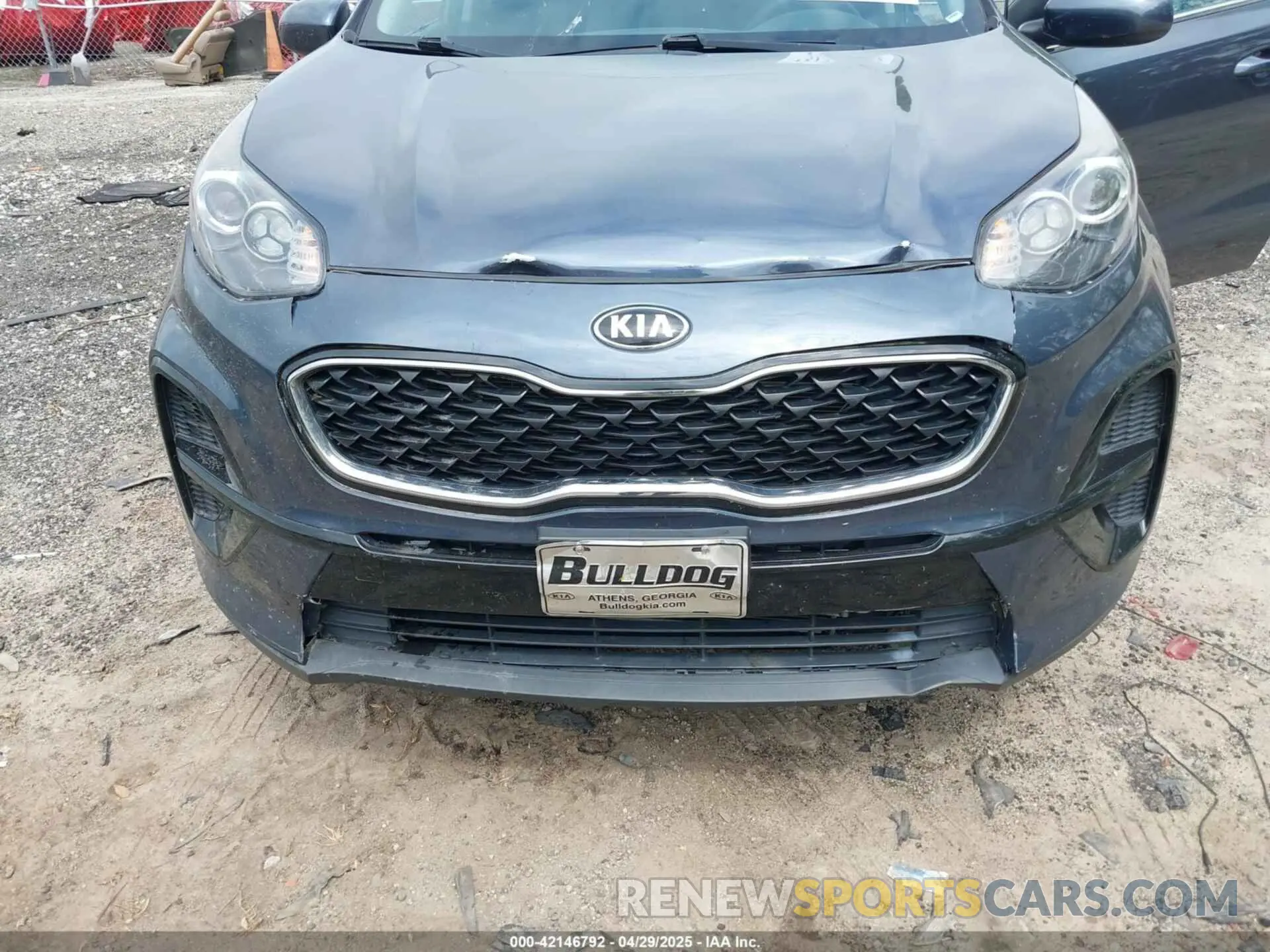 6 Photograph of a damaged car KNDPM3AC4L7651723 KIA SPORTAGE 2020