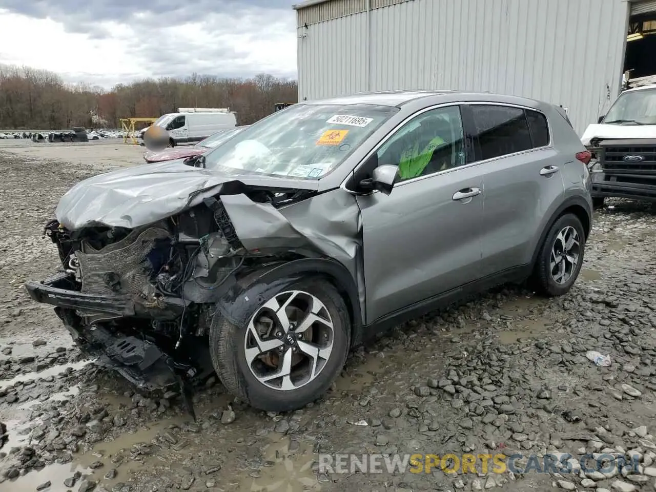 1 Photograph of a damaged car KNDPM3AC4L7675178 KIA SPORTAGE 2020