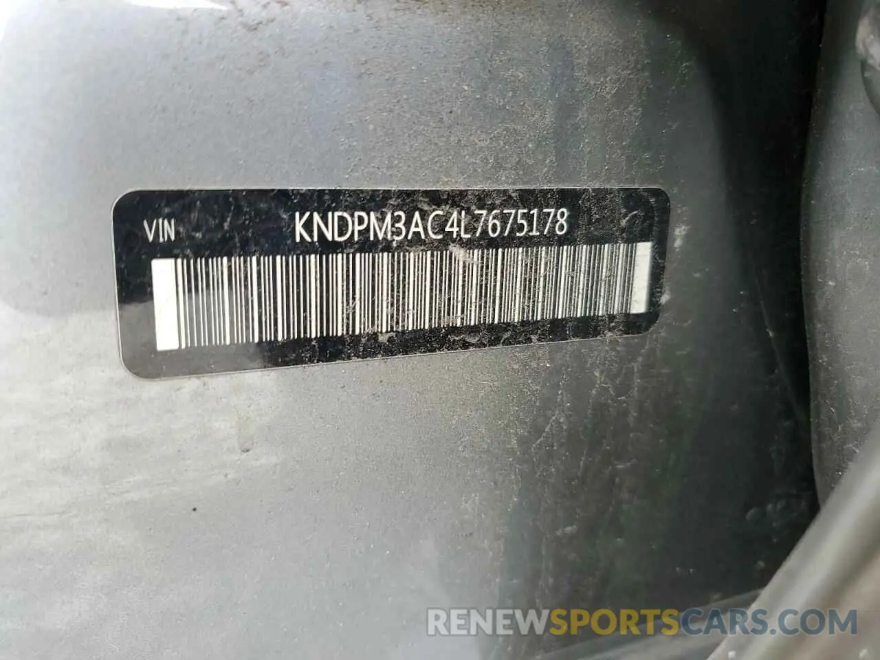 12 Photograph of a damaged car KNDPM3AC4L7675178 KIA SPORTAGE 2020