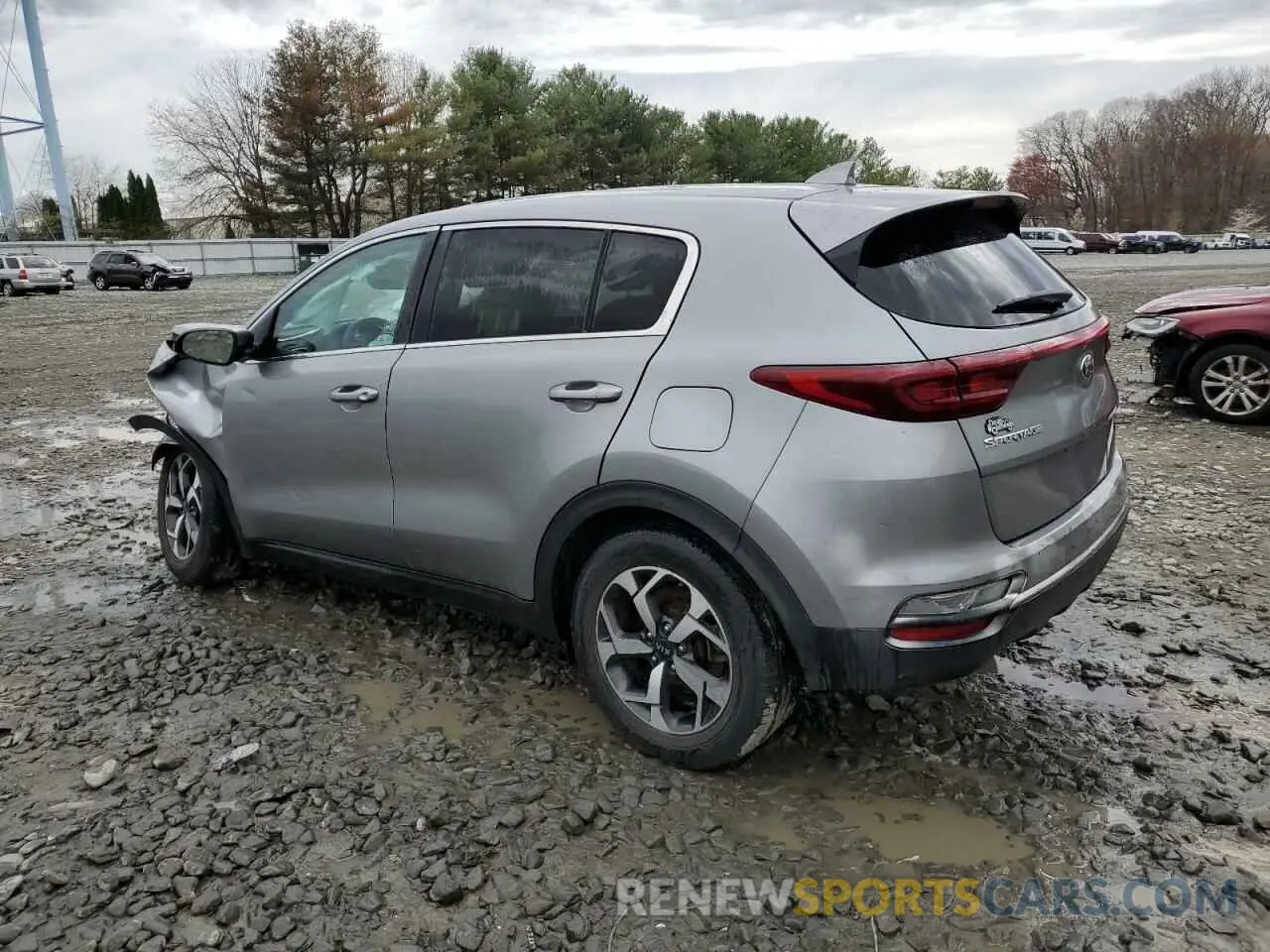 2 Photograph of a damaged car KNDPM3AC4L7675178 KIA SPORTAGE 2020