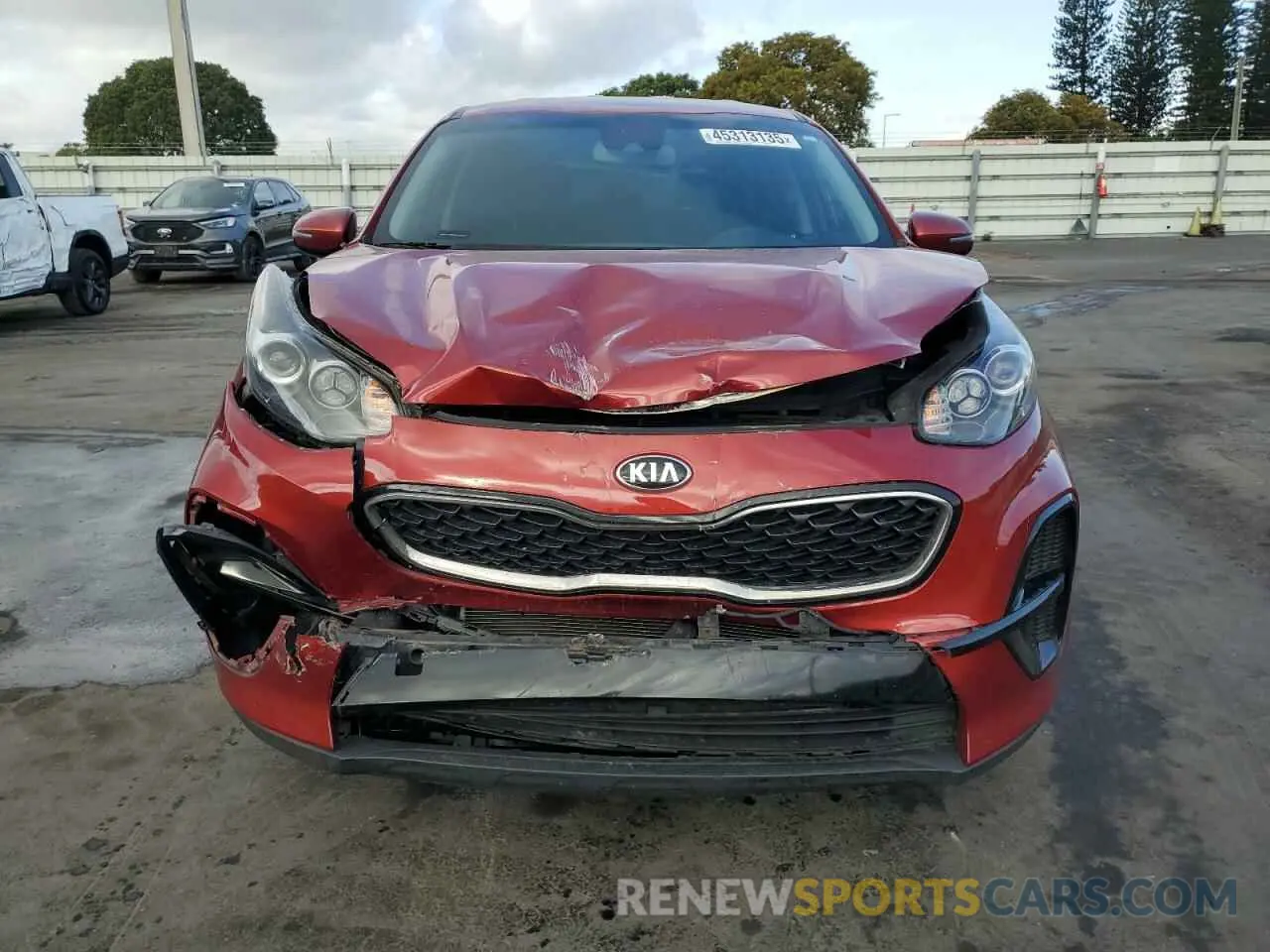 5 Photograph of a damaged car KNDPM3AC4L7773806 KIA SPORTAGE 2020