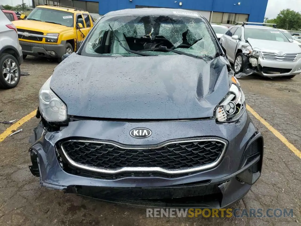 5 Photograph of a damaged car KNDPM3AC4L7779301 KIA SPORTAGE 2020