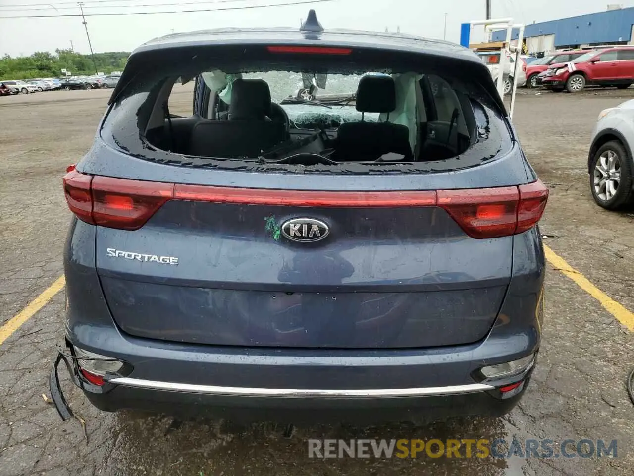 6 Photograph of a damaged car KNDPM3AC4L7779301 KIA SPORTAGE 2020