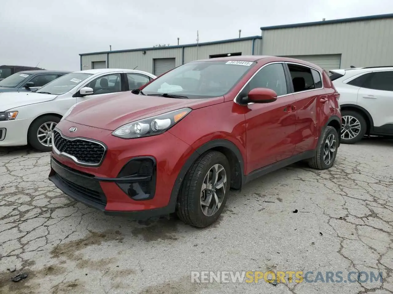 1 Photograph of a damaged car KNDPM3AC4L7799970 KIA SPORTAGE 2020