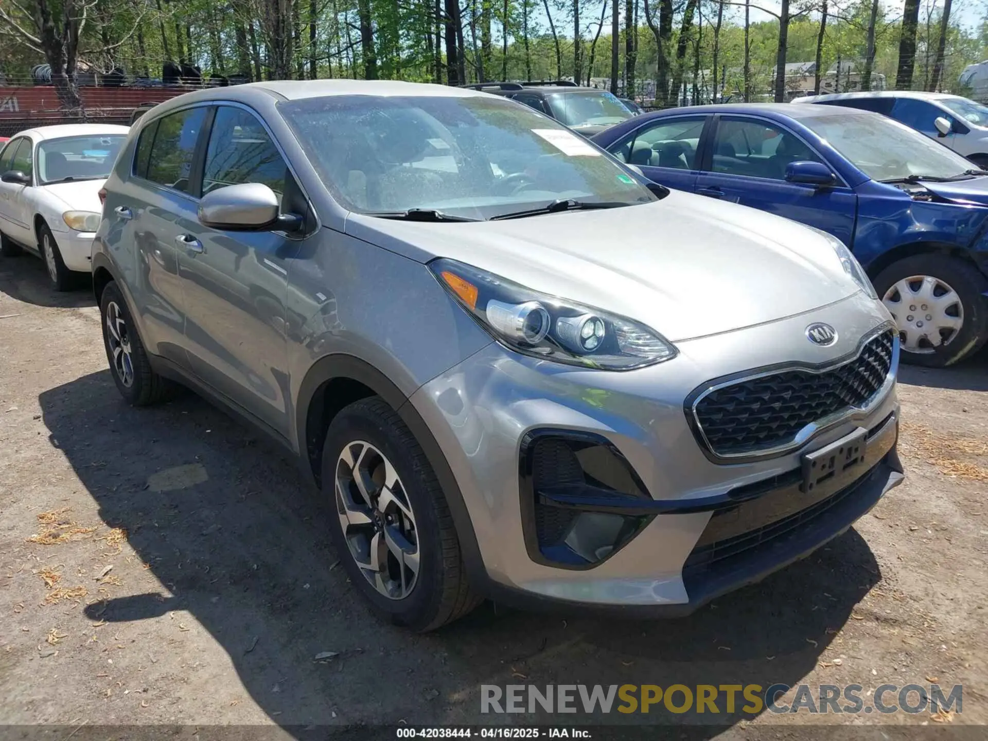 1 Photograph of a damaged car KNDPM3AC4L7816850 KIA SPORTAGE 2020