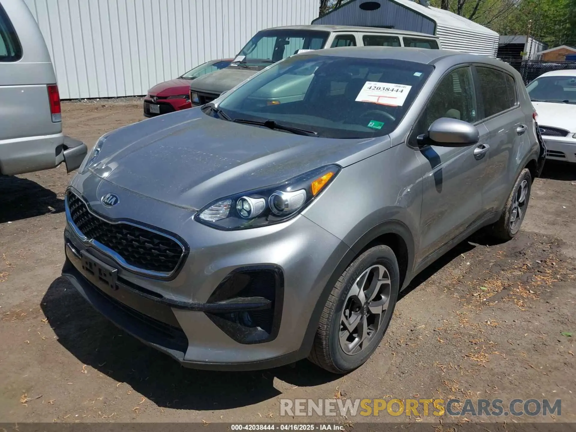 2 Photograph of a damaged car KNDPM3AC4L7816850 KIA SPORTAGE 2020