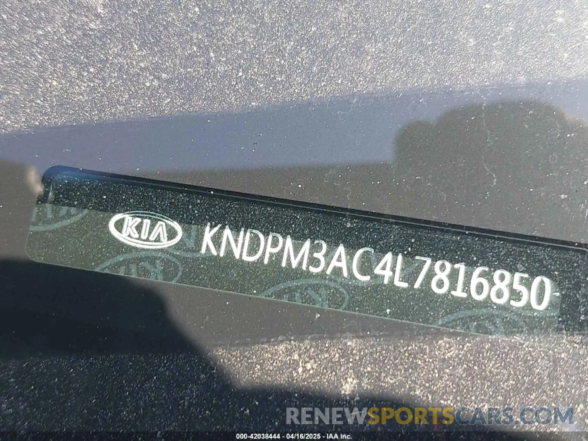 9 Photograph of a damaged car KNDPM3AC4L7816850 KIA SPORTAGE 2020