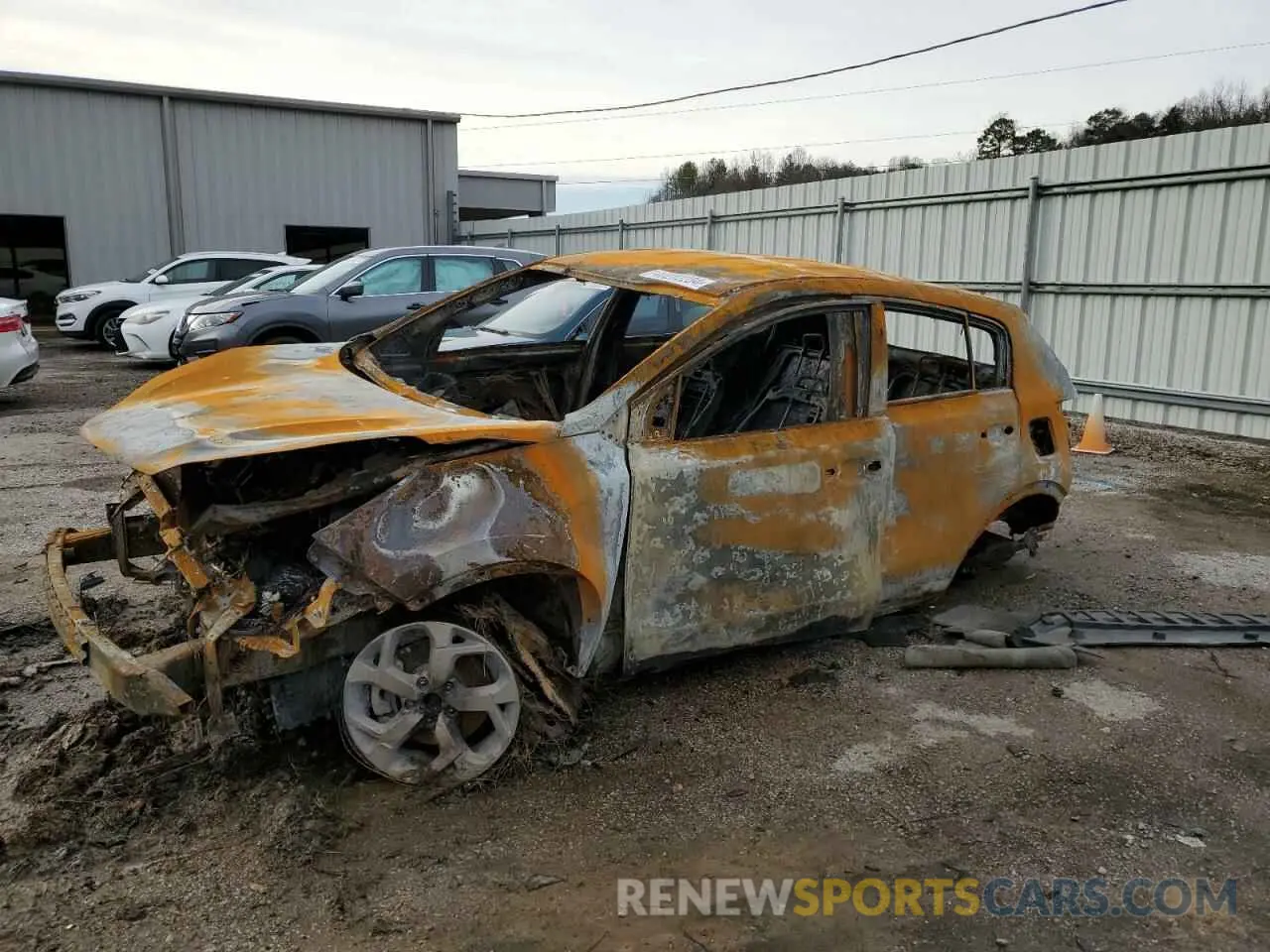 1 Photograph of a damaged car KNDPM3AC4L7831378 KIA SPORTAGE 2020