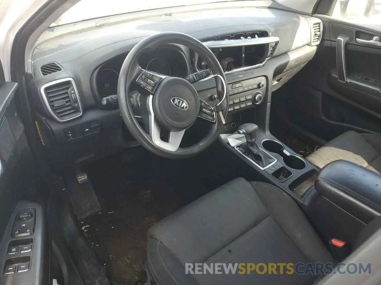 8 Photograph of a damaged car KNDPM3AC5L7629729 KIA SPORTAGE 2020