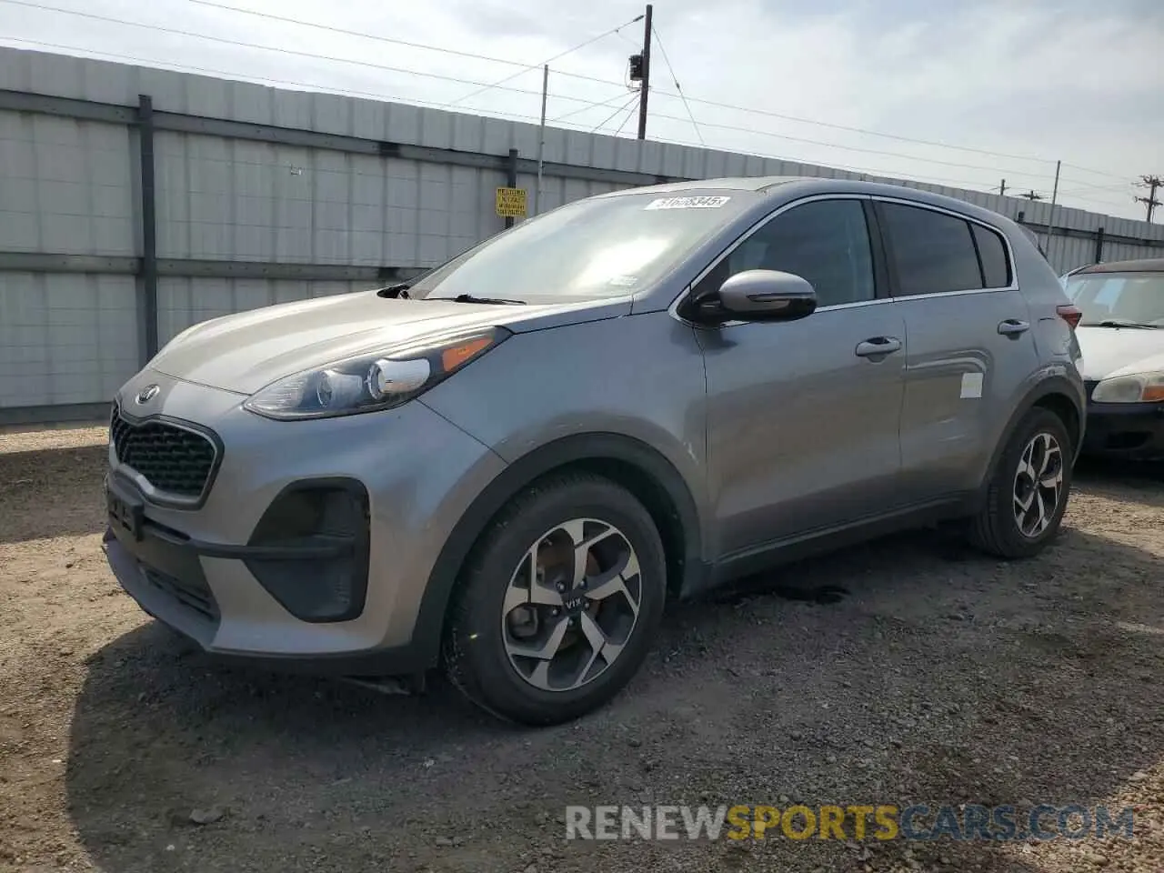 1 Photograph of a damaged car KNDPM3AC5L7686402 KIA SPORTAGE 2020