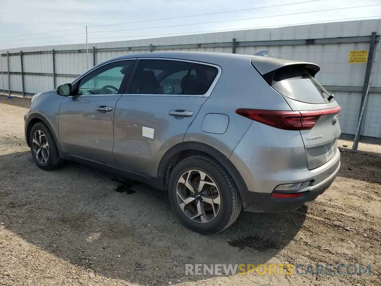 2 Photograph of a damaged car KNDPM3AC5L7686402 KIA SPORTAGE 2020