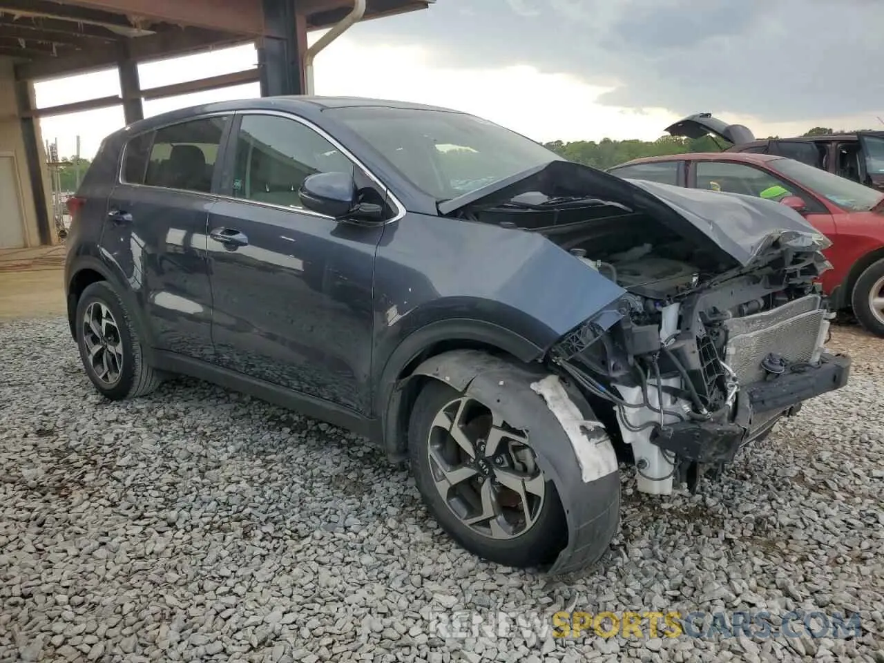 4 Photograph of a damaged car KNDPM3AC5L7722296 KIA SPORTAGE 2020