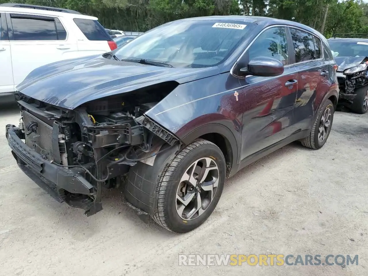 1 Photograph of a damaged car KNDPM3AC5L7724811 KIA SPORTAGE 2020