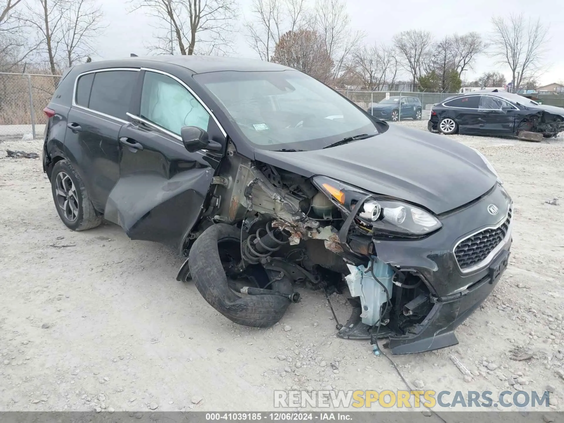 1 Photograph of a damaged car KNDPM3AC5L7776424 KIA SPORTAGE 2020
