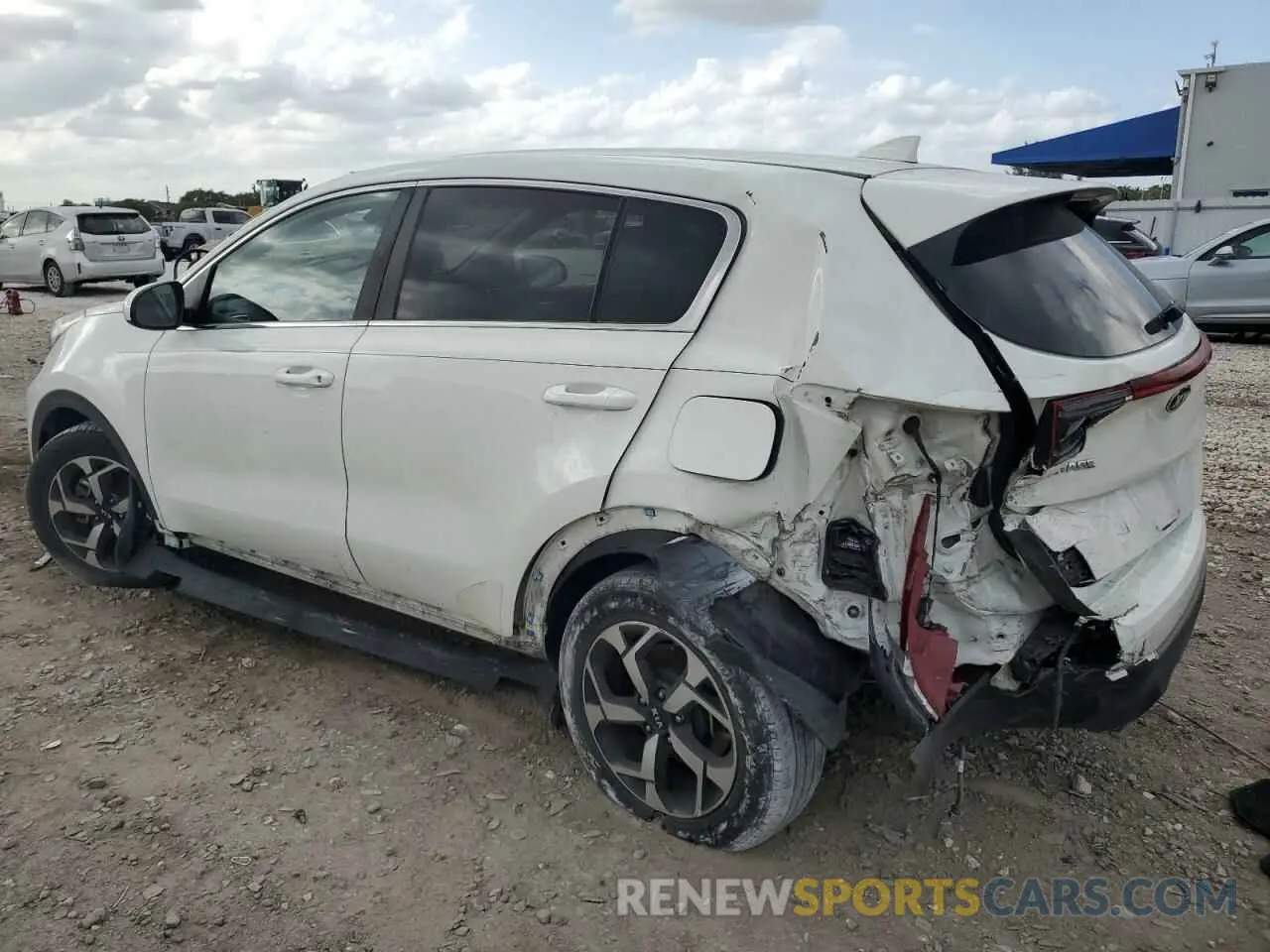 2 Photograph of a damaged car KNDPM3AC5L7814024 KIA SPORTAGE 2020