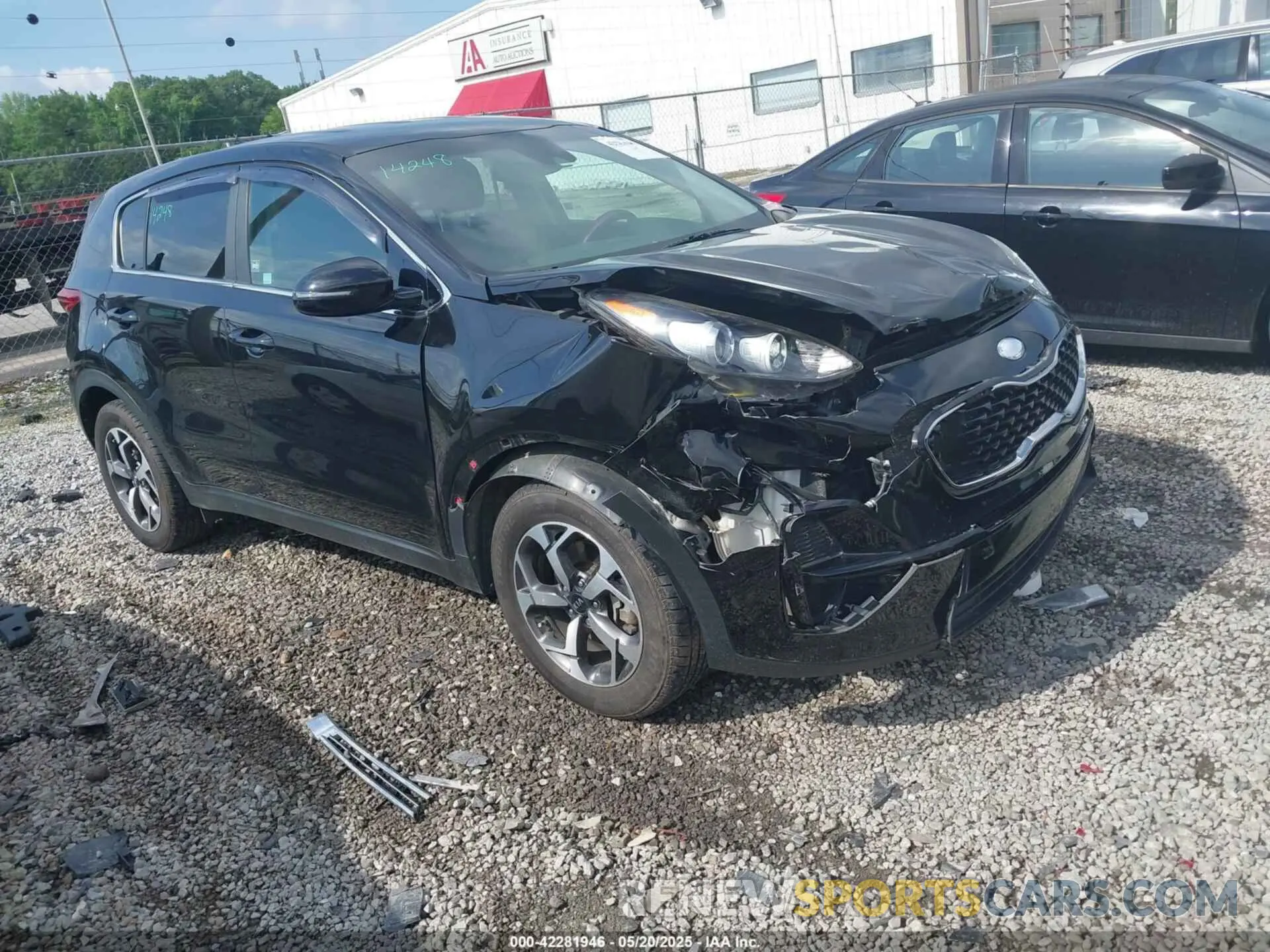1 Photograph of a damaged car KNDPM3AC6L7650542 KIA SPORTAGE 2020
