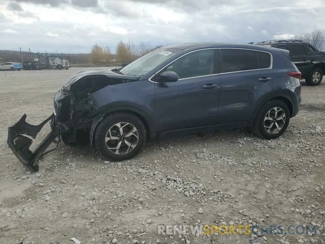 1 Photograph of a damaged car KNDPM3AC6L7685694 KIA SPORTAGE 2020