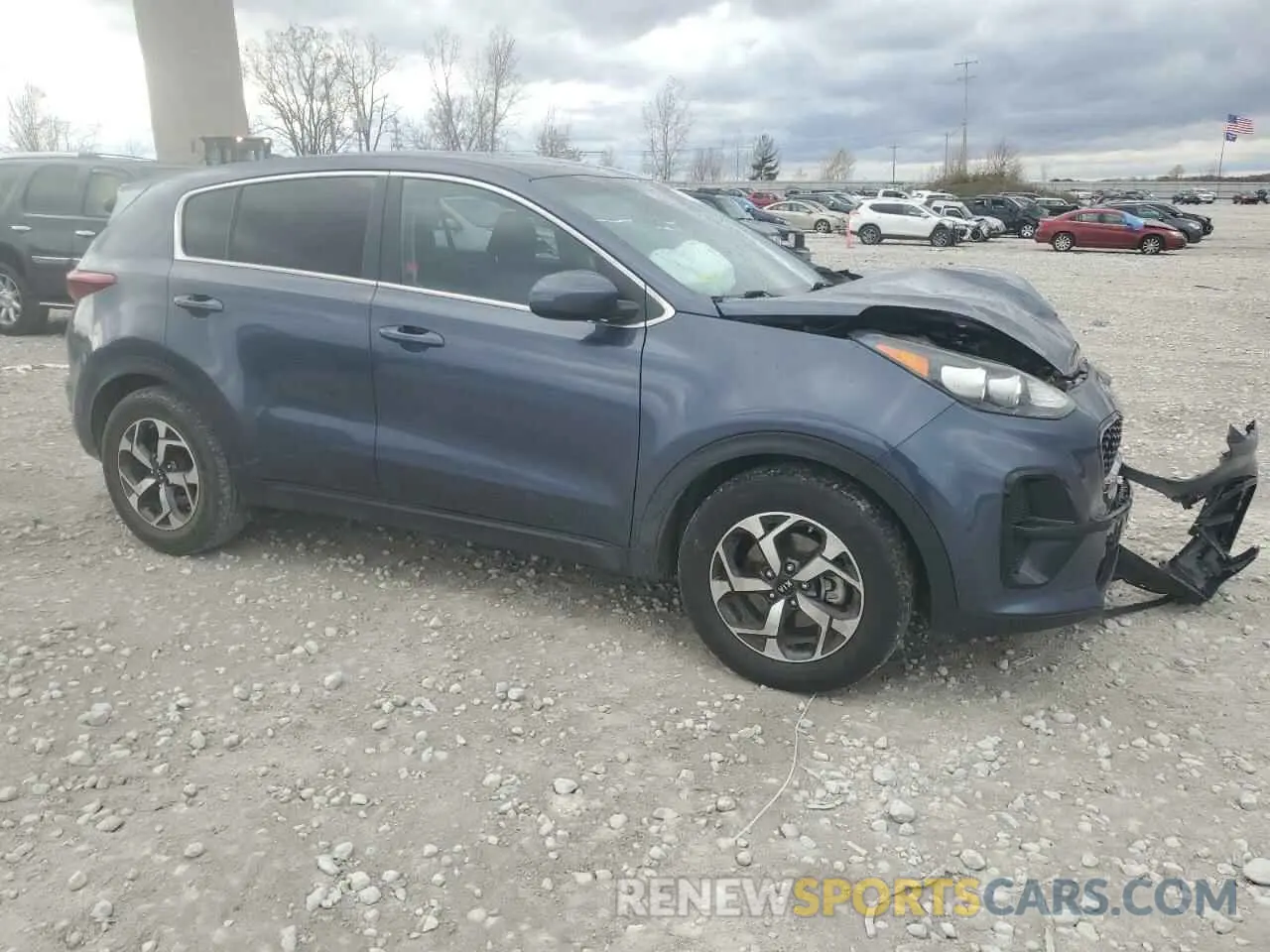 4 Photograph of a damaged car KNDPM3AC6L7685694 KIA SPORTAGE 2020