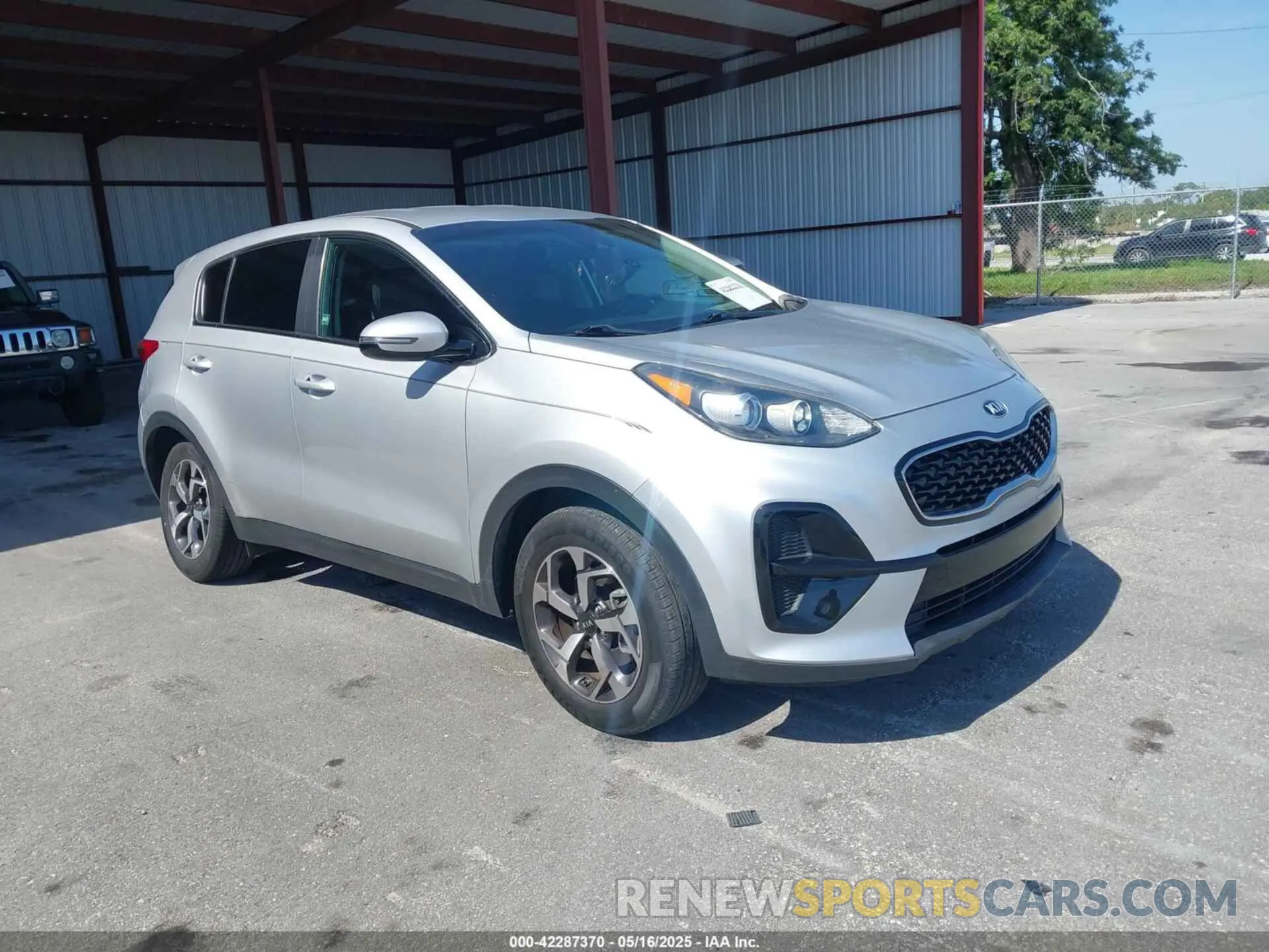 1 Photograph of a damaged car KNDPM3AC6L7685906 KIA SPORTAGE 2020