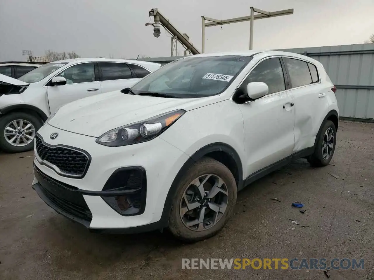 1 Photograph of a damaged car KNDPM3AC6L7706074 KIA SPORTAGE 2020