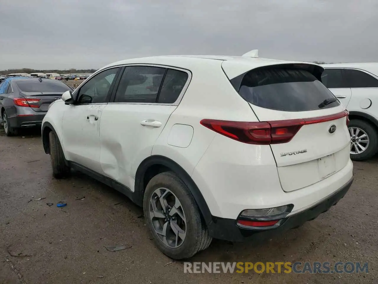 2 Photograph of a damaged car KNDPM3AC6L7706074 KIA SPORTAGE 2020